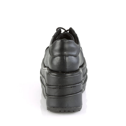 DemoniaCult Herrenstiefel TEMPO-08 BLK Vegan Leder