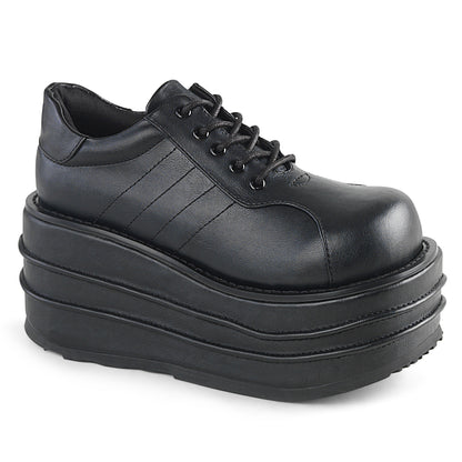 DemoniaCult Herrenstiefel TEMPO-08 BLK Vegan Leder
