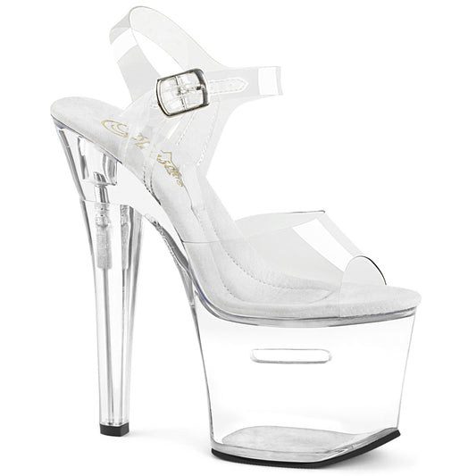 Pleaser Frauen Sandalen TIPJAR-708rad clr/clr