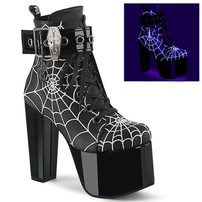 DemoniaCult  Stiefeletten TORMENT-51 BLK Vegan Leder