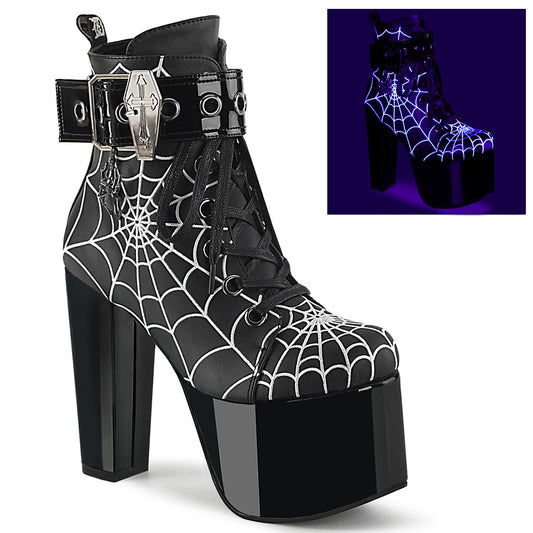 DemoniaCult  Stiefeletten TORMENT-51 BLK Vegan Leder