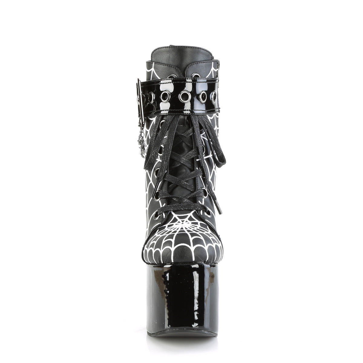 DemoniaCult  Stiefeletten TORMENT-51 BLK Vegan Leder