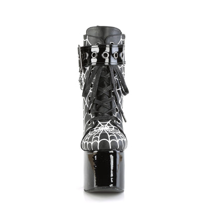 DemoniaCult  Stiefeletten TORMENT-51 BLK Vegan Leder