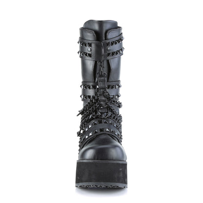 DemoniaCult Herrenstiefel TRASHVILLE-138 BLK Vegan Leder