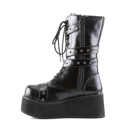 DemoniaCult Herrenstiefel TRASHVILLE-205 BLK Vegan Leder