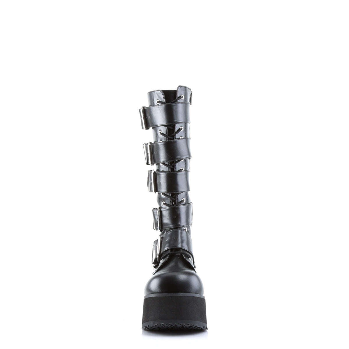 DemoniaCult Herrenstiefel TRASHVILLE-518 BLK Vegan Leder