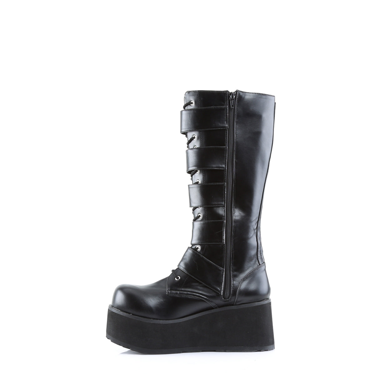 DemoniaCult Herrenstiefel TRASHVILLE-518 BLK Vegan Leder