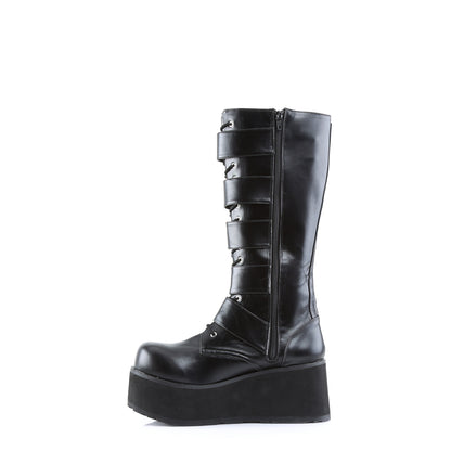 DemoniaCult Herrenstiefel TRASHVILLE-518 BLK Vegan Leder