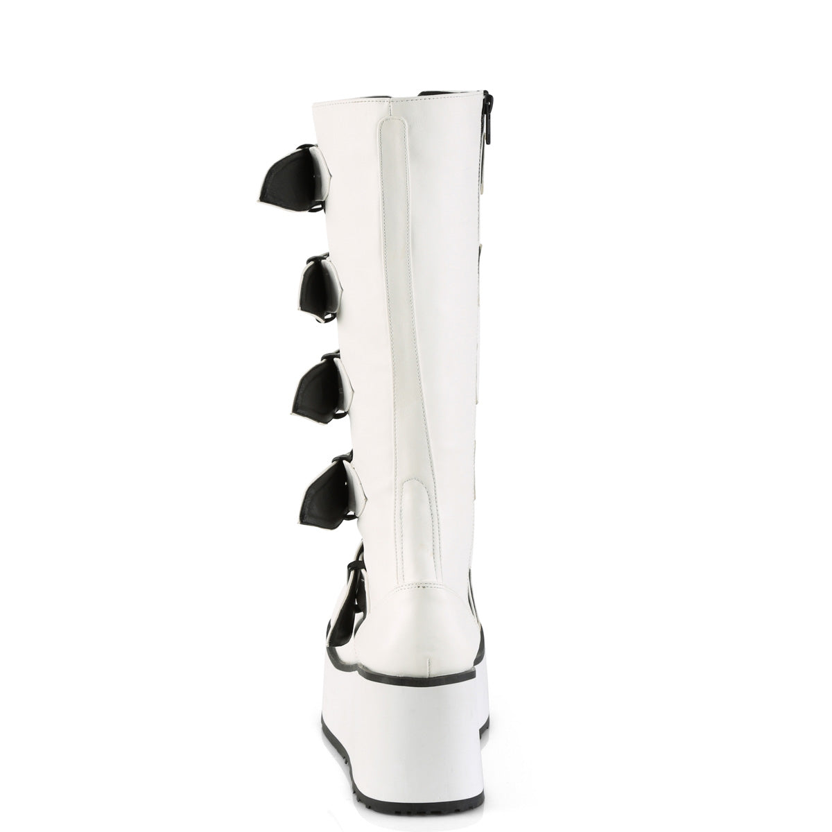 DemoniaCult Herrenstiefel TRASHVILLE-518 wht veganes Leder