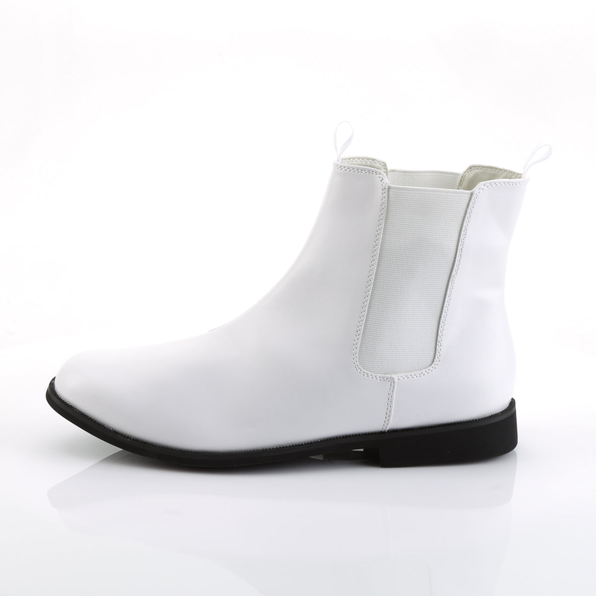 Funtasma Herrenstiefel TROOPER-12 WHT PU.