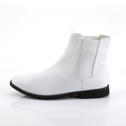 Funtasma Herrenstiefel TROOPER-12 WHT PU.