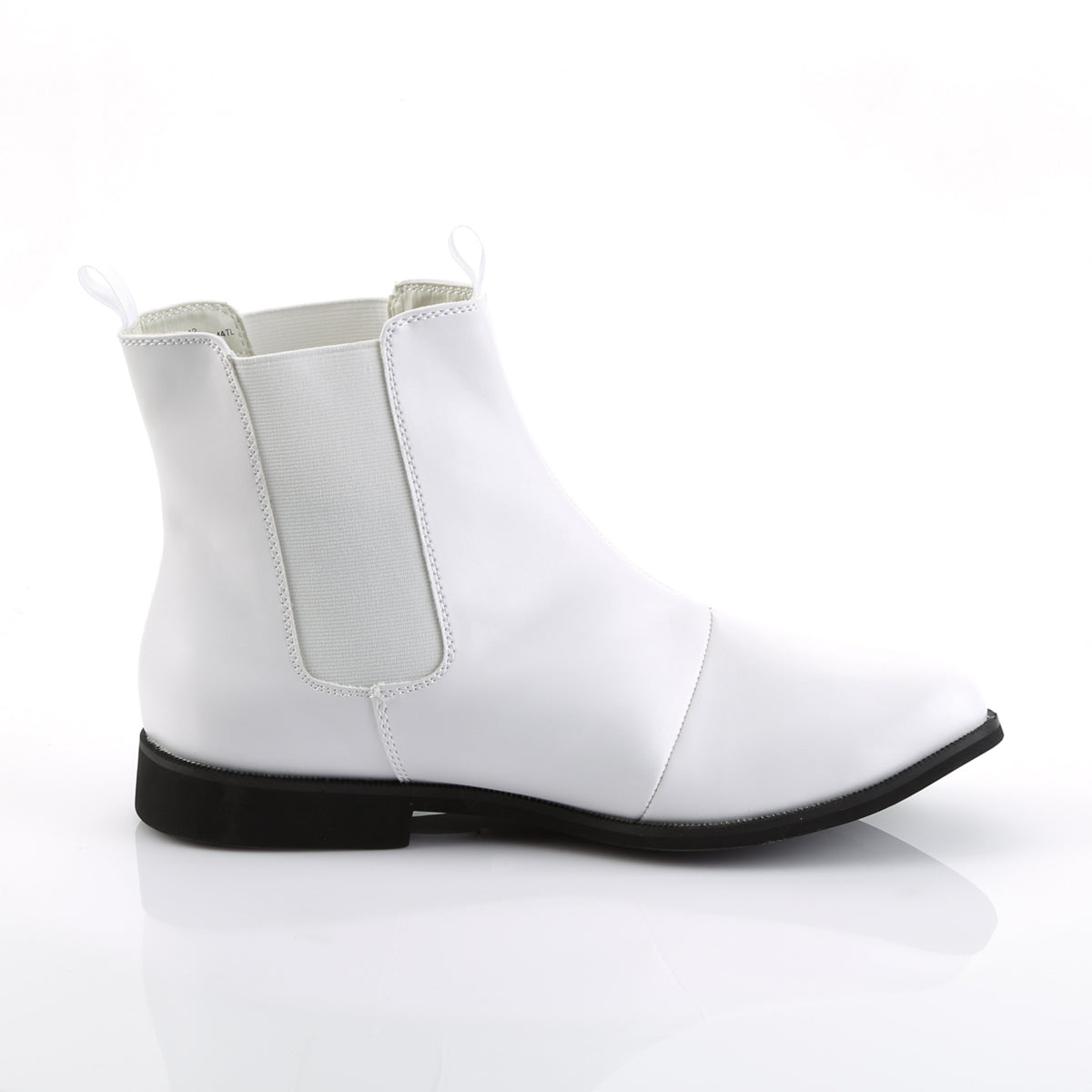 Funtasma Herrenstiefel TROOPER-12 WHT PU.