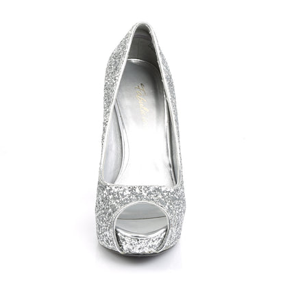 Fabulicious Womens Pumps TWINKLE-18G Slv Glitter