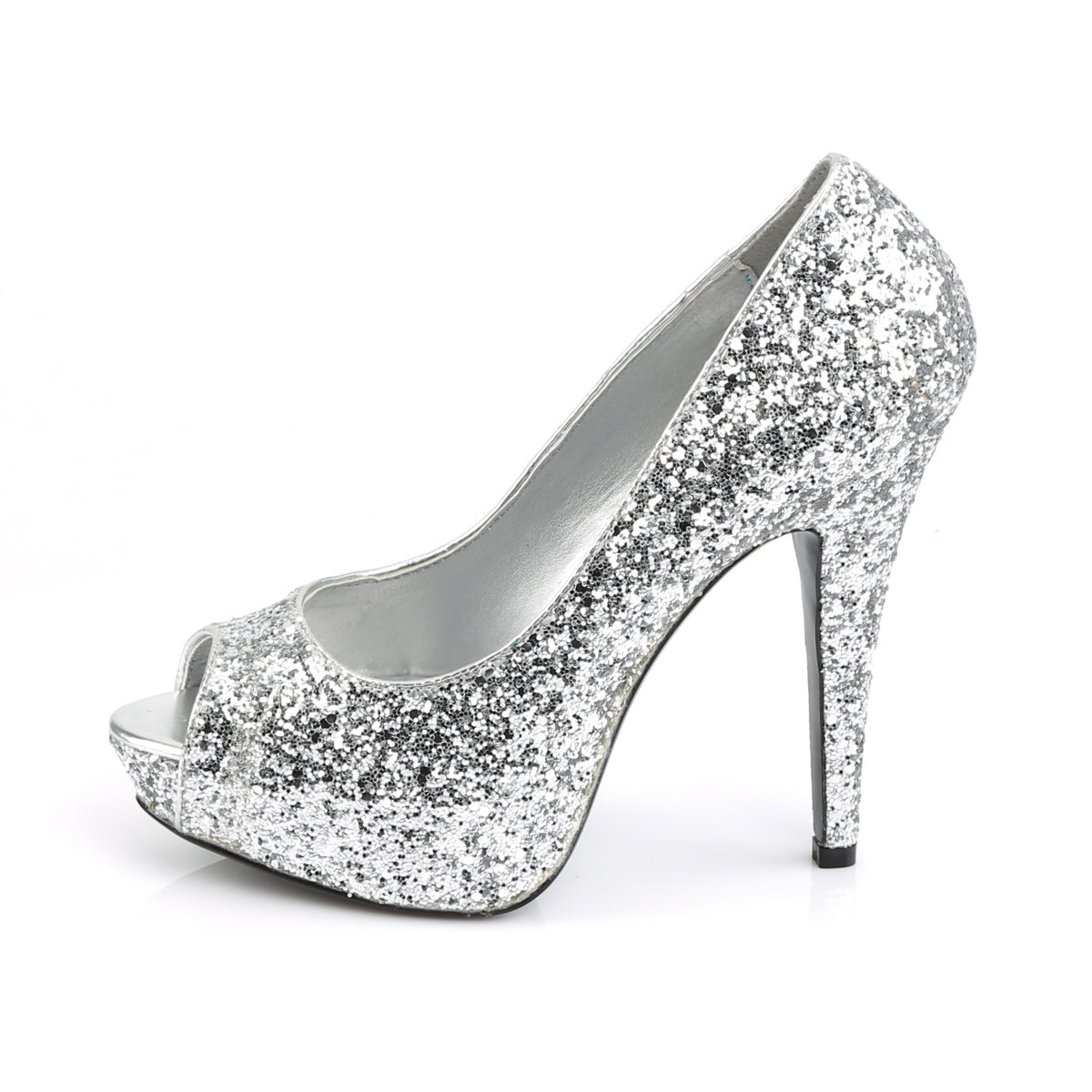 Fabulicious Womens Pumps TWINKLE-18G Slv Glitter
