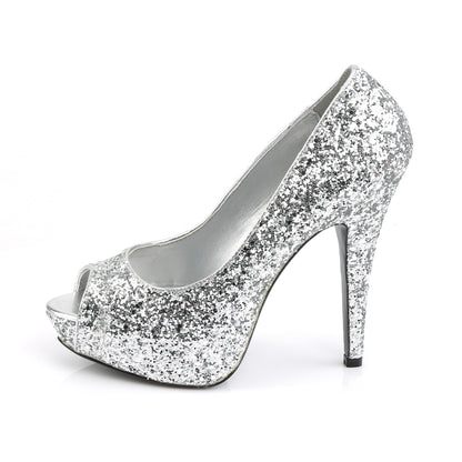 Fabulicious Womens Pumps TWINKLE-18G Slv Glitter