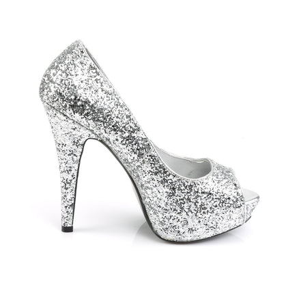Fabulicious Womens Pumps TWINKLE-18G Slv Glitter