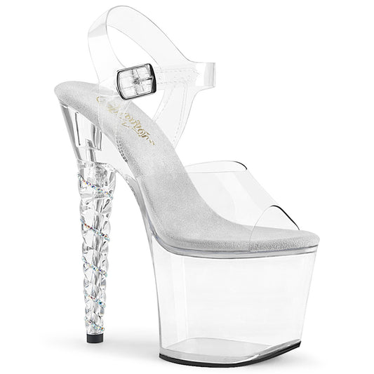 Pleaser Damen Sandalen Unicorn-708rsh CLR / CLR