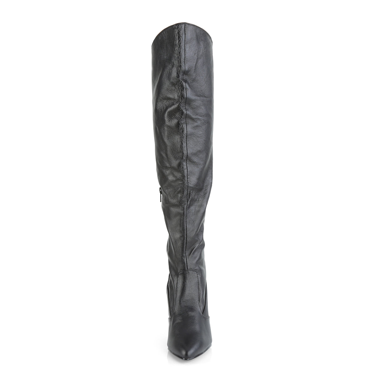 Pleaser Womens Boots. VANITY-2013 BLK-Leder.