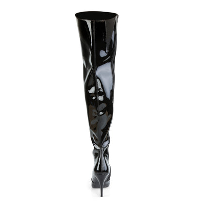 Pleaser Womens Boots. VANITY-3010 BLK Pat.