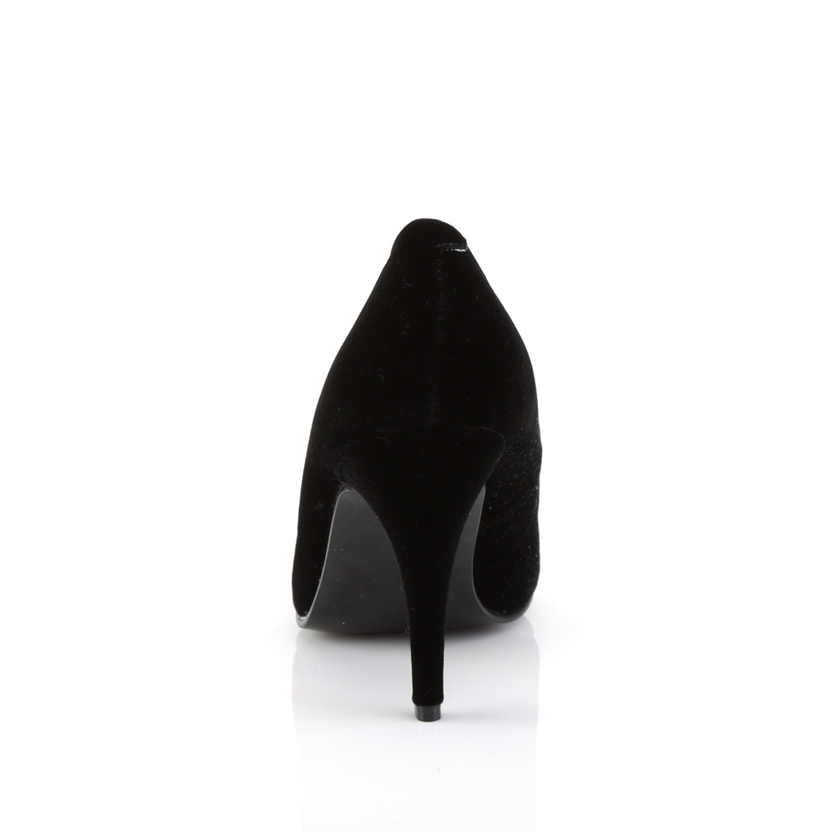Pleaser Frauenpumpen VANITY-420 BLK Samt.