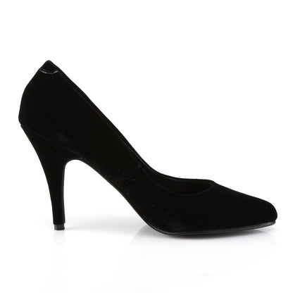 Pleaser Frauenpumpen VANITY-420 BLK Samt.