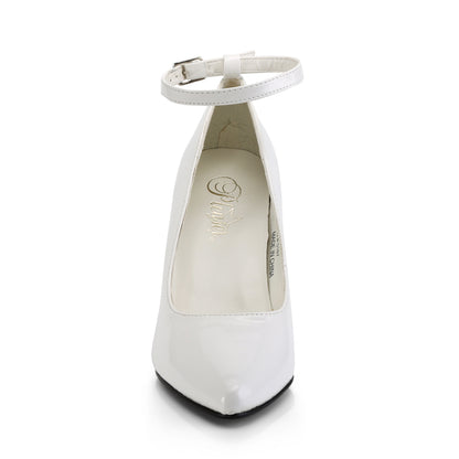 Pleaser Frauenpumpen VANITY-431 WHT PAT.