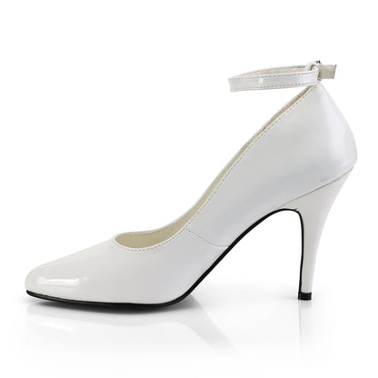 Pleaser Frauenpumpen VANITY-431 WHT PAT.