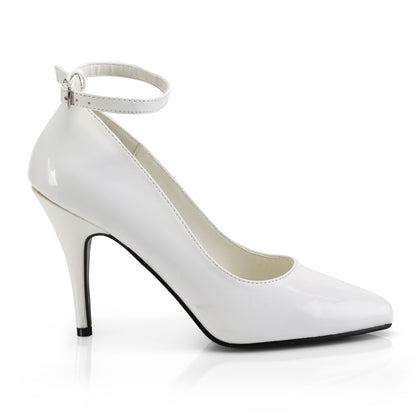 Pleaser Frauenpumpen VANITY-431 WHT PAT.