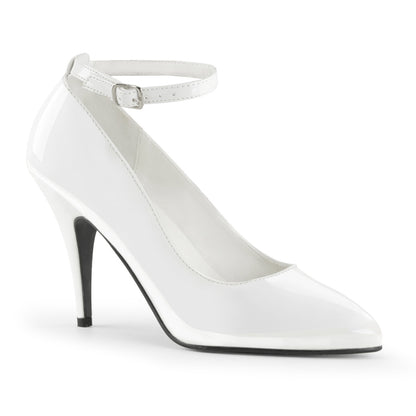 Pleaser Frauenpumpen VANITY-431 WHT PAT.