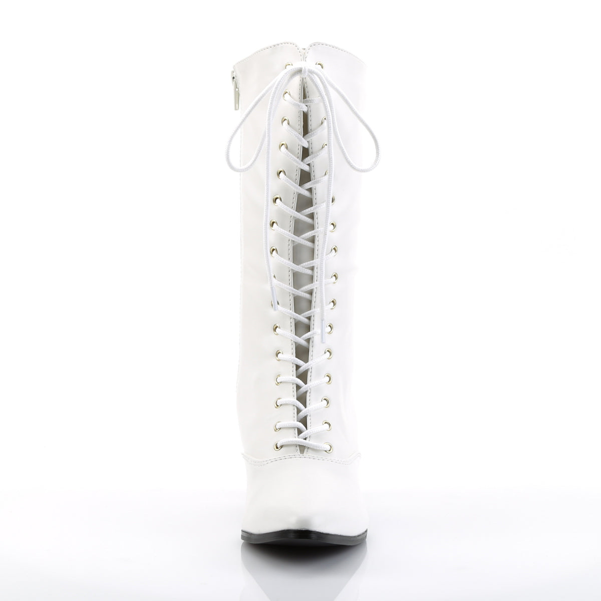 Funtasma Damen Knöchelstiefel VICTORIAN-120 WHT PU.