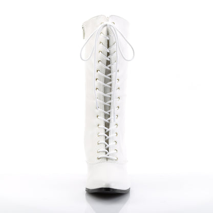 Funtasma Damen Knöchelstiefel VICTORIAN-120 WHT PU.