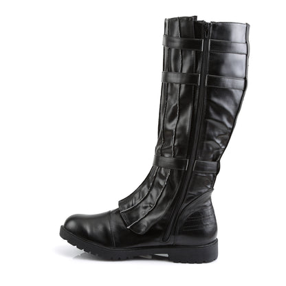 Funtasma Herrenstiefel WALKER-130 BLK PU.