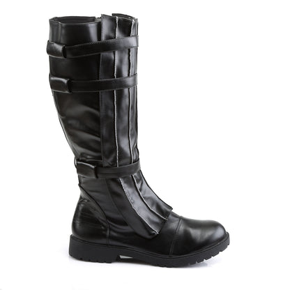Funtasma Herrenstiefel WALKER-130 BLK PU.
