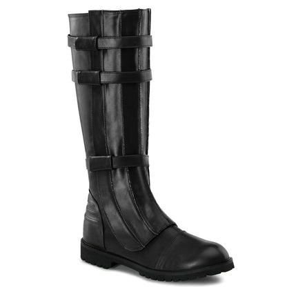 Funtasma Herrenstiefel WALKER-130 BLK PU.