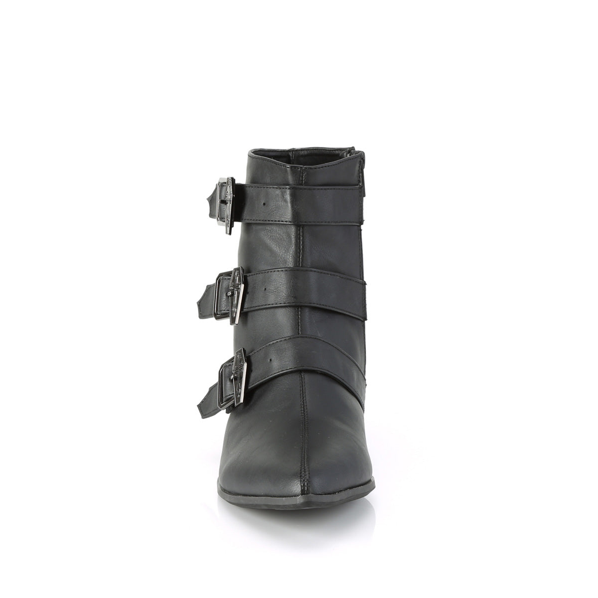 DemoniaCult Herrenstiefel WARLOCK-50-C BLK Vegan Leder
