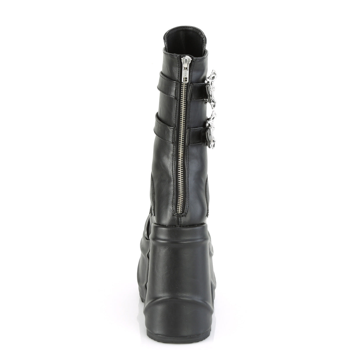 DemoniaCult Frauenstiefel WAVE-150 BLK Vegan Leder