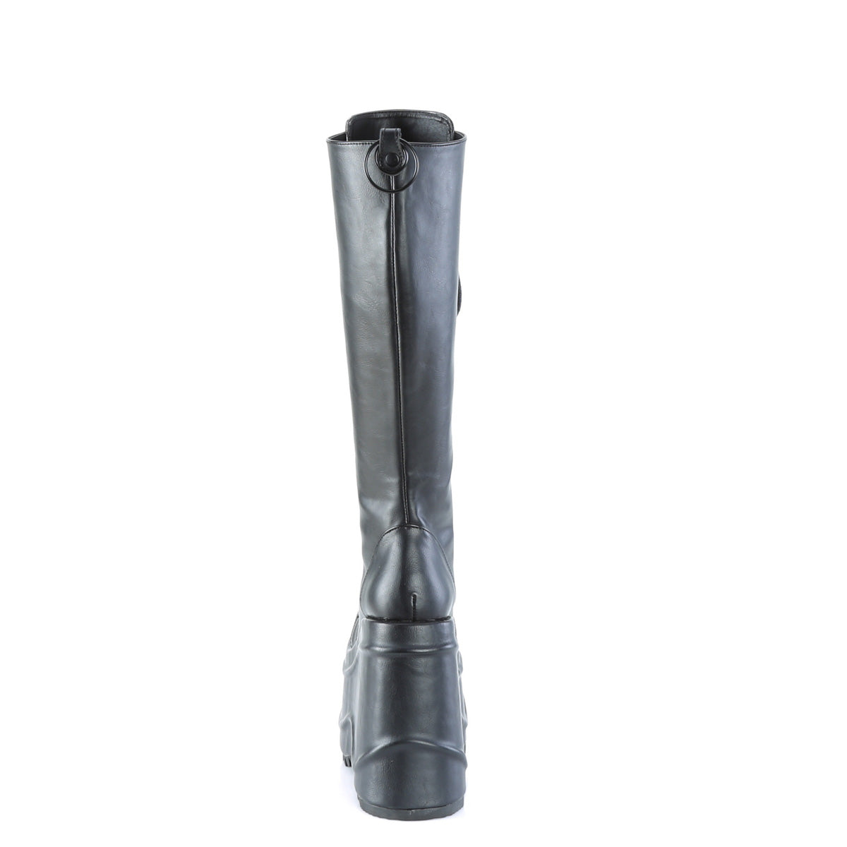 DemoniaCult Frauenstiefel WAVE-200 BLK Vegan Leder