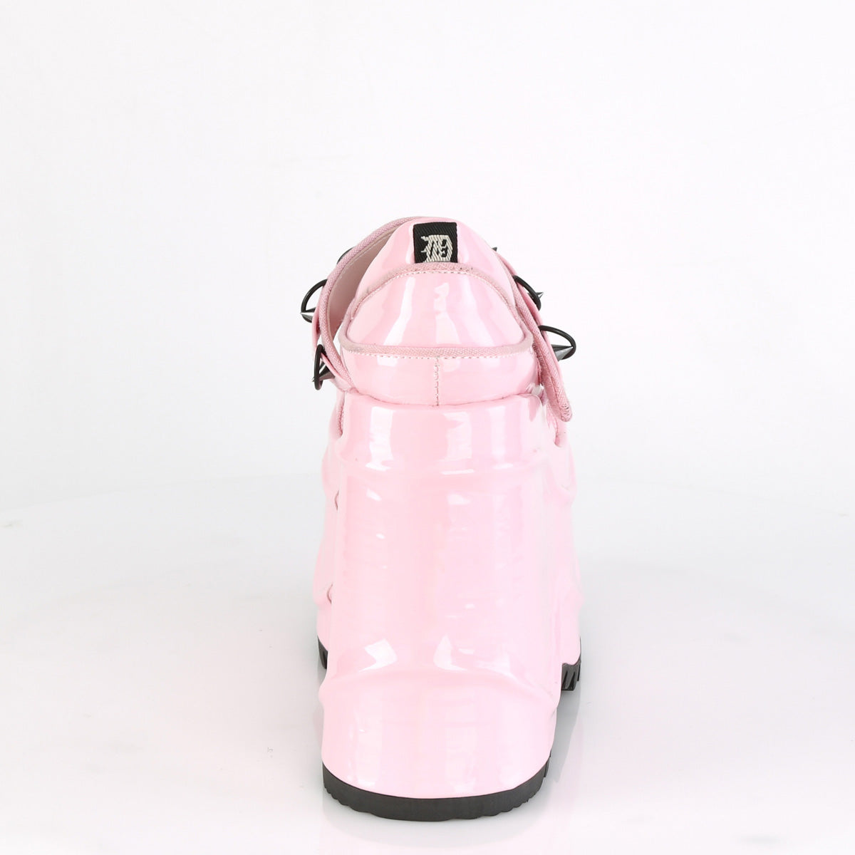 DemoniaCult Frauenpumpen WAVE-48 B. Pink Hologramm Pat