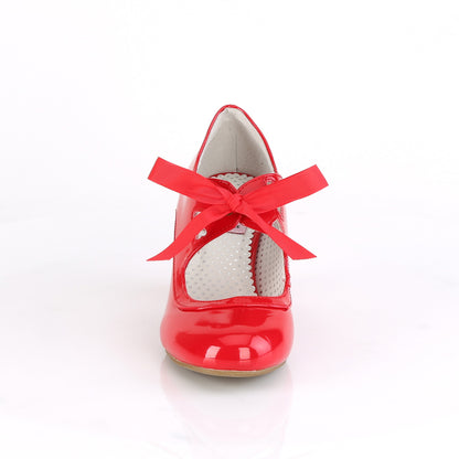 Pin Up Couture Frauenpumpen WIGGLE-32 Red Pat.