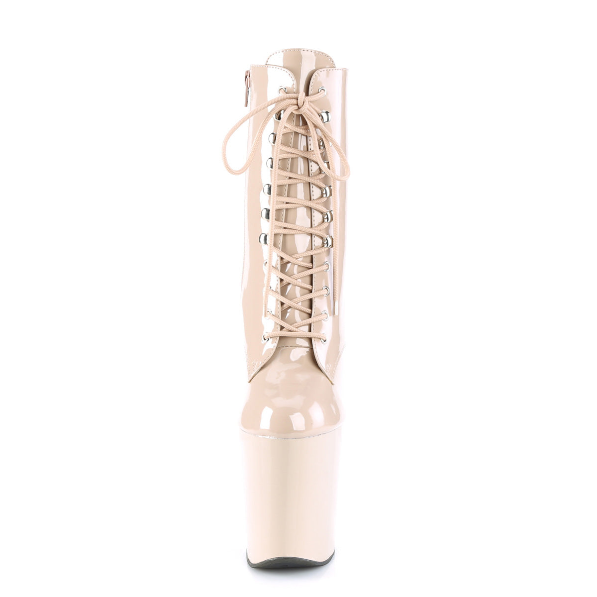 Pleaser Damen Knöchelstiefel XTREME-1020 Nude Pat / Nackt