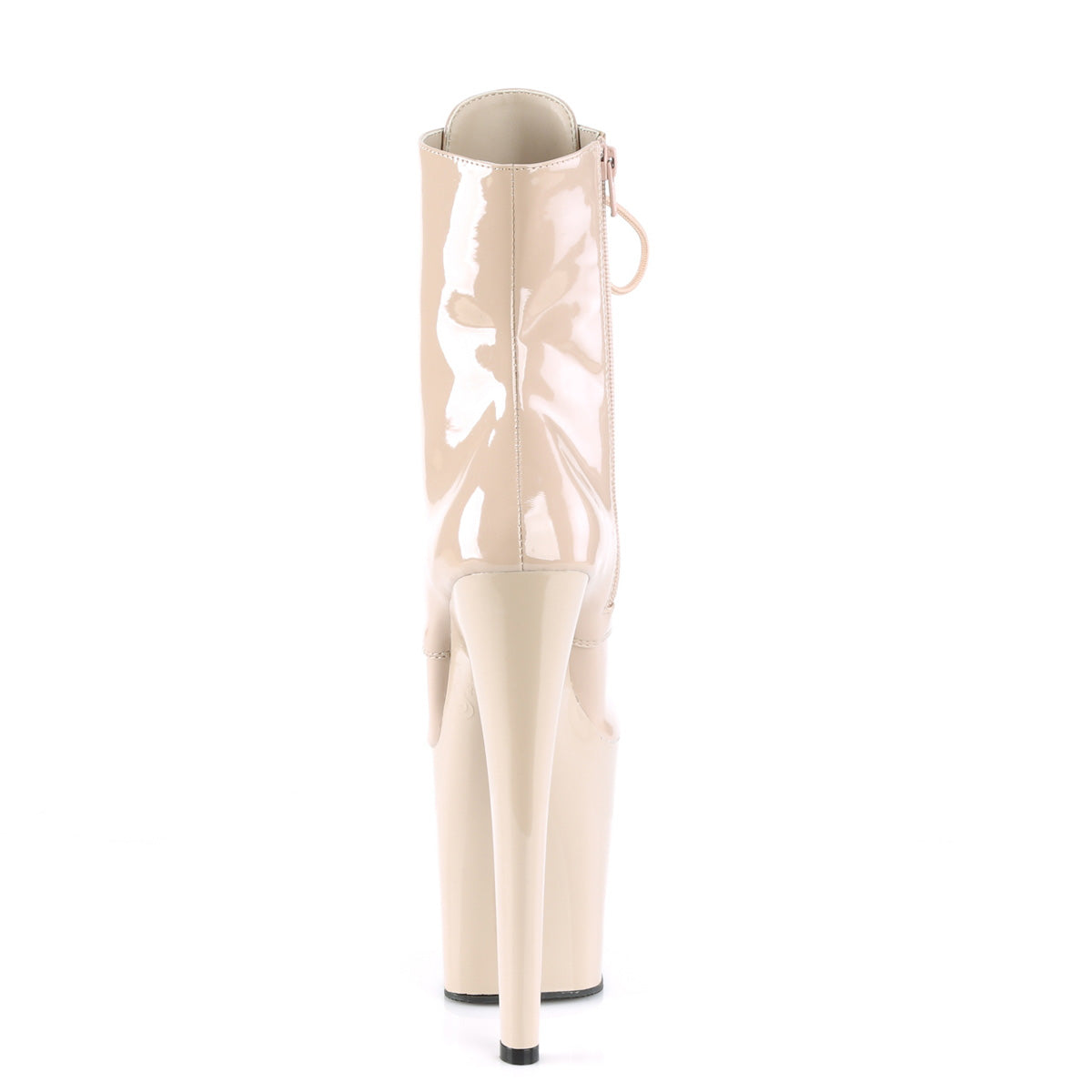 Pleaser Damen Knöchelstiefel XTREME-1020 Nude Pat / Nackt