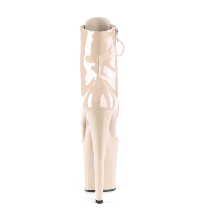 Pleaser Damen Knöchelstiefel XTREME-1020 Nude Pat / Nackt